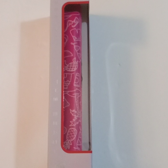 CHi 1" Flat Iron Ceramic Hairstyling Pink With Beach Designs New - Picture 8 of 9